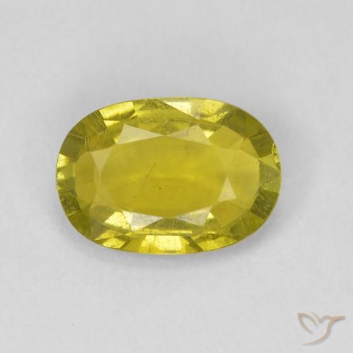 2.06ct Naturale Giallo medio Tormalina, Cuscino, VS