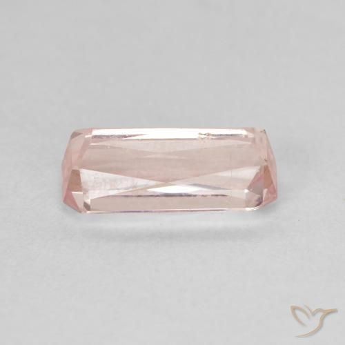 Tormalina Rosa medio naturale da 1.88 ct, Ottagonale / Taglio smeraldo, VVS-VS
