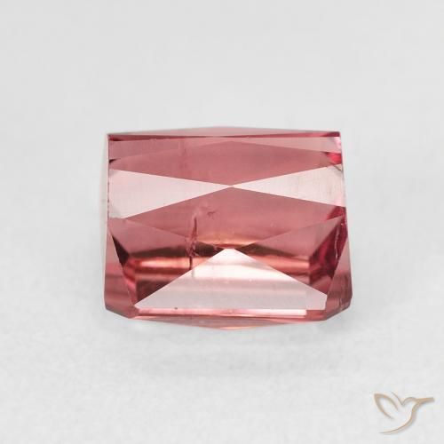 Tormalina Rosa scuro naturale da 2.78 ct, Ottagonale / Taglio smeraldo, SI
