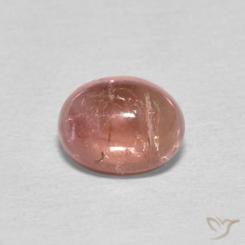 0.83ct Naturale Rosa medio Tormalina, Ovale, Trasparente