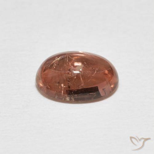 Tormalina Rosa medio naturale da 1.41 ct, Ovale, Trasparente