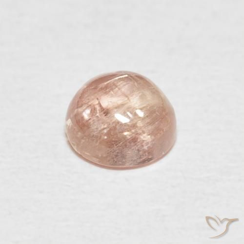 Tormalina Rosa medio naturale da 0.59 ct, Rotondo, Trasparente