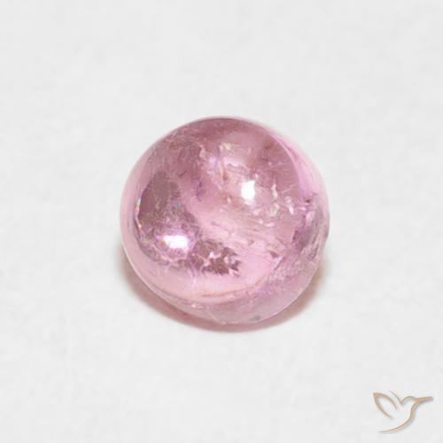 0.37ct Naturale Rosa chiaro Tormalina, Rotondo, Trasparente