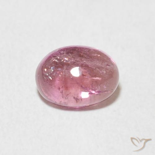 0.72ct Naturale Rosa medio Tormalina, Ovale, Trasparente