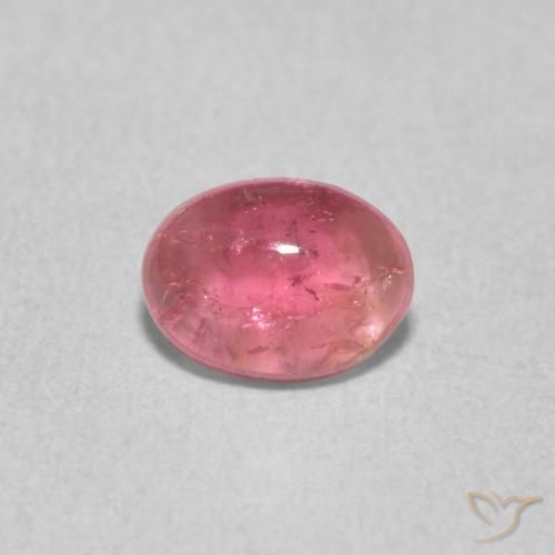 0.67ct Naturale Rosa chiaro Tormalina, Ovale, Trasparente