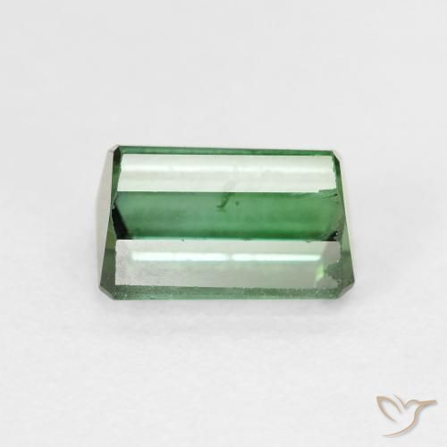 Tormalina Verde naturale da 2.51 ct, Ottagonale / Taglio smeraldo, VS-SI