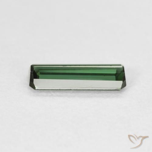 Tormalina Verde naturale da 0.81 ct, Ottagonale / Taglio smeraldo, VS