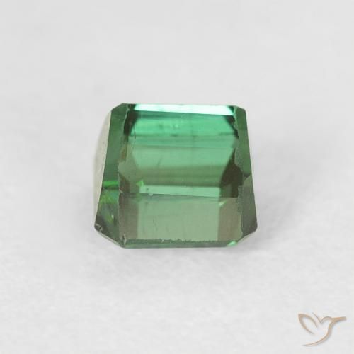 Tormalina Verde naturale da 0.57 ct, Ottagonale / Taglio smeraldo, VS