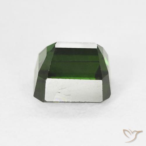 Tormalina Verde foresta naturale da 1.23 ct, Ottagonale / Taglio smeraldo, VS