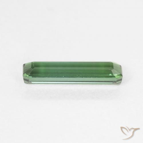 Tormalina Verde chiaro naturale da 0.97 ct, Ottagonale / Taglio smeraldo, VVS-VS