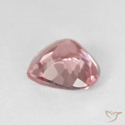 Tormalina Rosa chiaro naturale da 1.48 ct, Forma a pera, VS