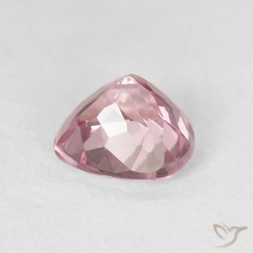 Tormalina Rosa chiaro naturale da 1.08 ct, Forma a pera, VVS-VS