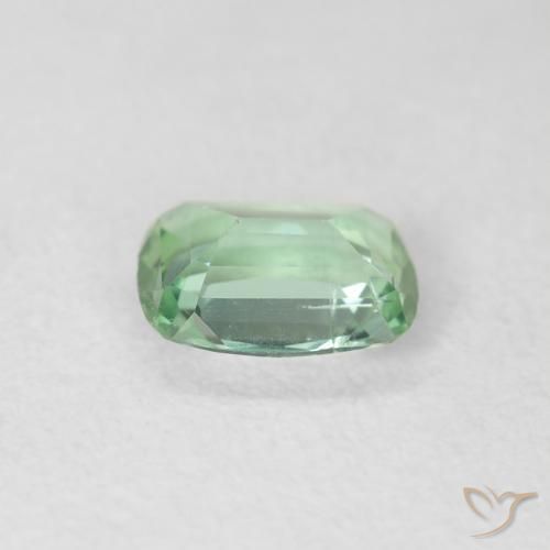 Tormalina Verde chiaro naturale da 0.67 ct, Cuscino, VS