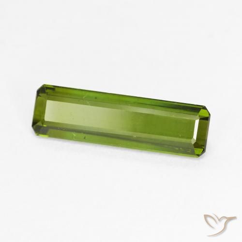 Tormalina Terra Verde naturale da 2.02 ct, Ottagonale / Taglio smeraldo, VS