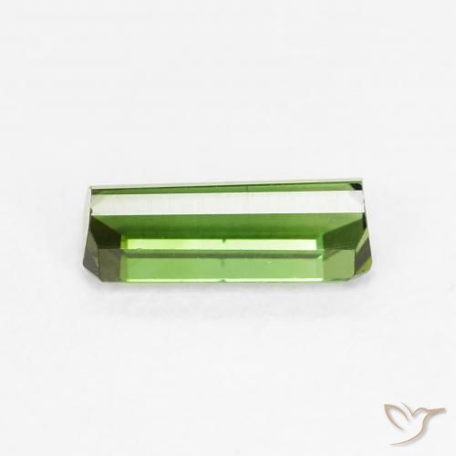 Tormalina Verde foresta naturale da 0.73 ct, Ottagonale / Taglio smeraldo, VS