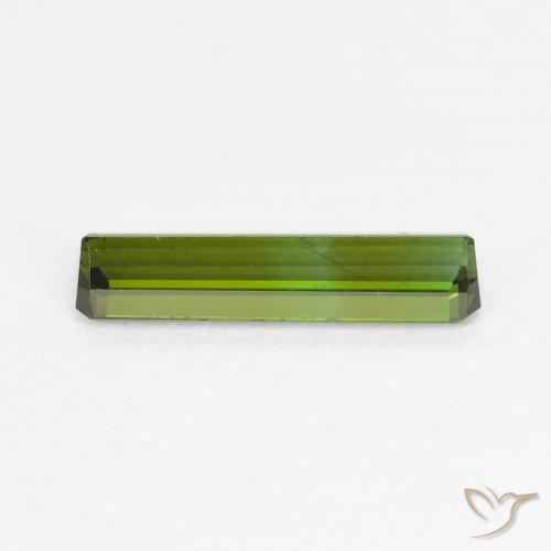 Tormalina Terra Verde naturale da 1.06 ct, Ottagonale / Taglio smeraldo, VVS-VS
