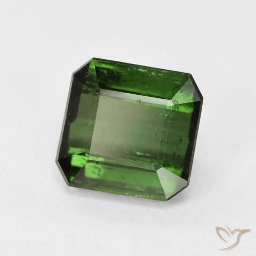 Tormalina Verde foresta naturale da 2.26 ct, Ottagonale / Taglio smeraldo, VS