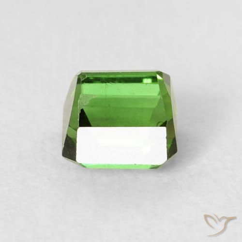 Tormalina Verde foresta naturale da 0.64 ct, Ottagonale / Taglio smeraldo, VS