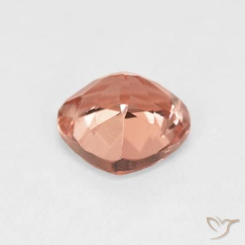 Tormalina Arancione chiaro naturale da 1.30 ct, Forma a pera, VS