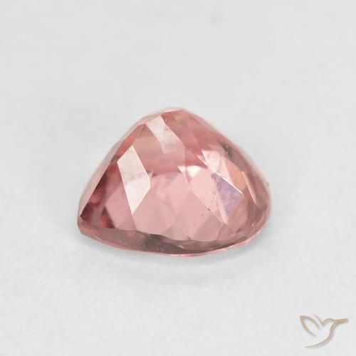 Tormalina Rosa rossastra naturale da 1.28 ct, Forma a pera, VS