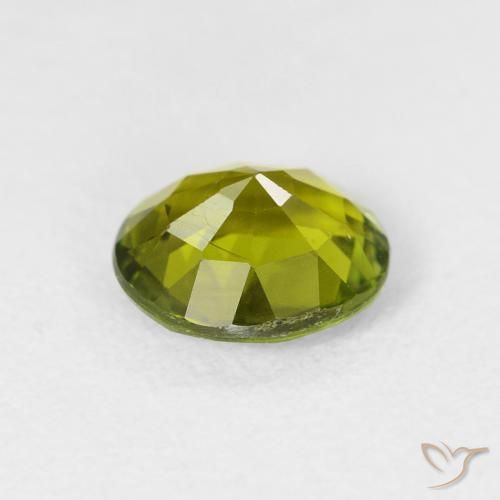 Tormalina Verde acceso naturale da 1.44 ct, Ovale, VS