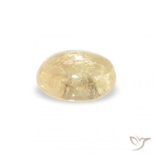 Tormalina Oro chiaro naturale da 0.72 ct, Ovale, Trasparente