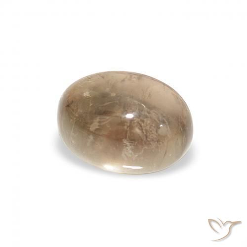 Tormalina Marrone aranciato naturale da 1.64 ct, Ovale, Trasparente