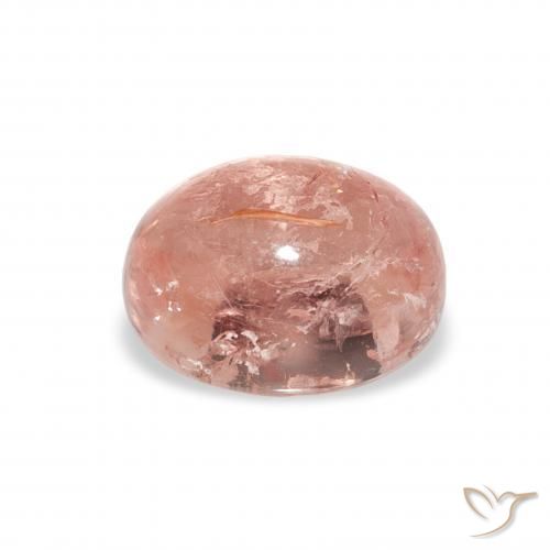 Tormalina Rosa medio naturale da 1.47 ct, Ovale, Trasparente