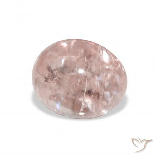 Tormalina Rosa medio naturale da 4.25 ct, Ovale, Trasparente