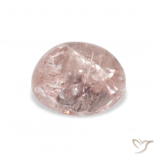 Tormalina Rosa medio naturale da 4.25 ct, Ovale, Trasparente