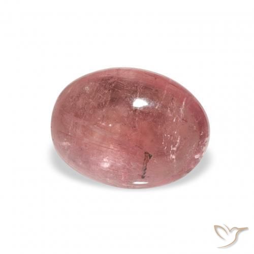 Tormalina Rosa medio naturale da 1.34 ct, Ovale, Trasparente