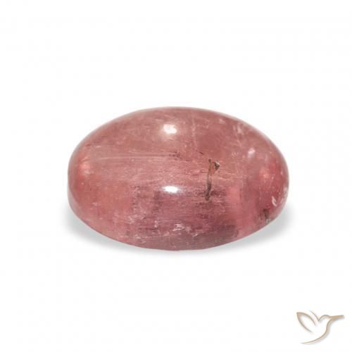 Tormalina Rosa medio naturale da 1.34 ct, Ovale, Trasparente