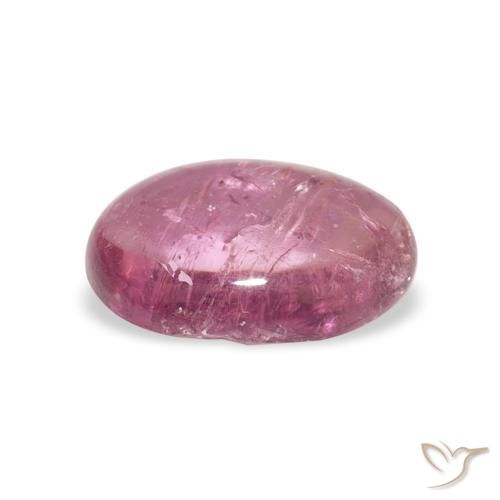Tormalina Rosa medio naturale da 1.05 ct, Ovale, Trasparente