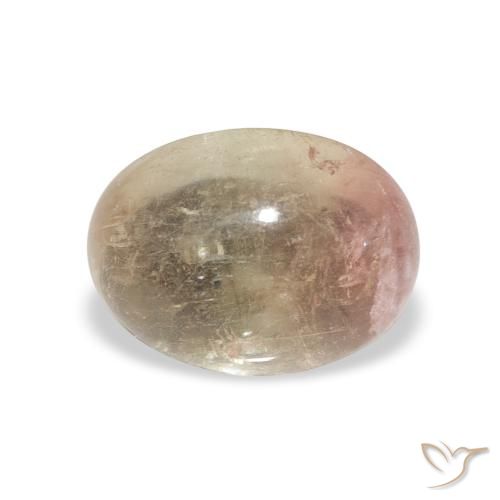 1.66ct Naturale Rosa medio Tormalina, Ovale, Trasparente