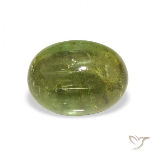 Tormalina Verde foresta naturale da 1.89 ct, Ovale, Trasparente