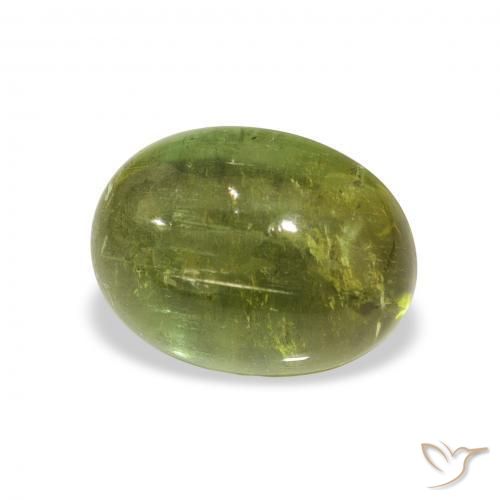 Tormalina Verde foresta naturale da 1.89 ct, Ovale, Trasparente