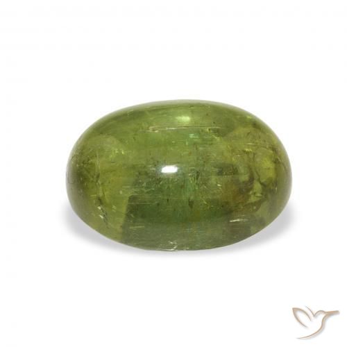 Tormalina Verde foresta naturale da 1.89 ct, Ovale, Trasparente