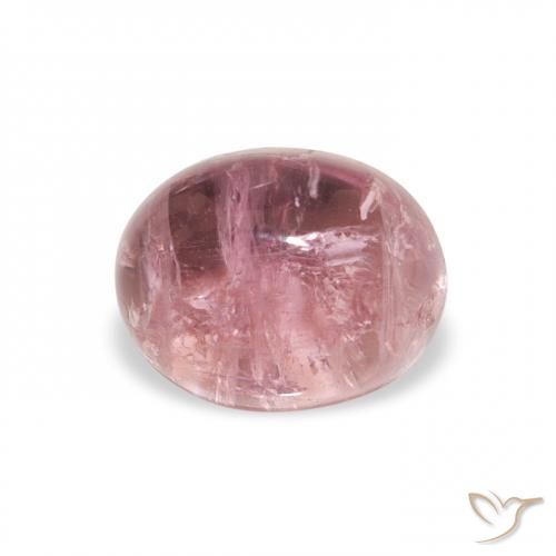 1.35ct Naturale Rosa chiaro Tormalina, Ovale, Trasparente