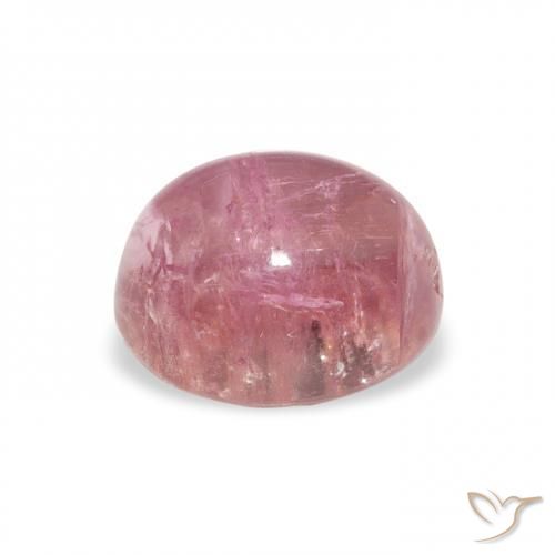 Tormalina Rosa chiaro naturale da 1.35 ct, Ovale, Trasparente