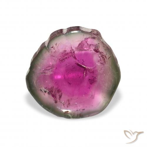 Tormalina Colo anguria naturale da 2.53 ct, Taglio a fantasia, Trasparente