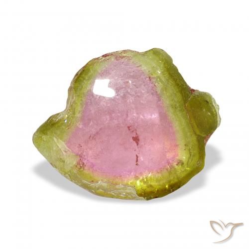 Tormalina Colo anguria naturale da 3.83 ct, Taglio a fantasia, Trasparente