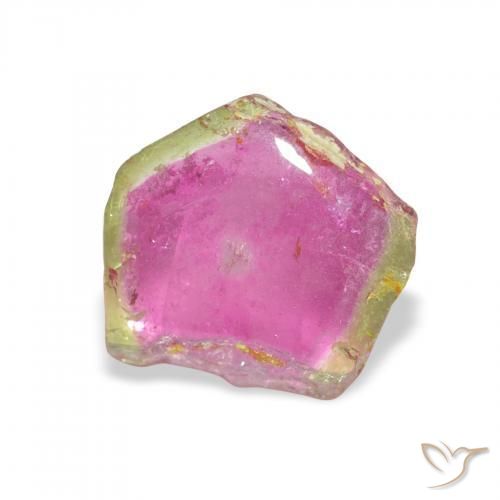 Tormalina Colo anguria naturale da 3.58 ct, Taglio a fantasia, Trasparente