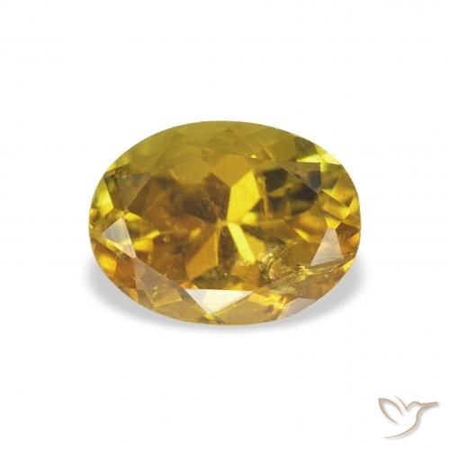 1.44ct Naturale Oro medio Tormalina, Ovale, VS
