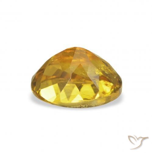 Tormalina Oro medio naturale da 1.44 ct, Ovale, VS
