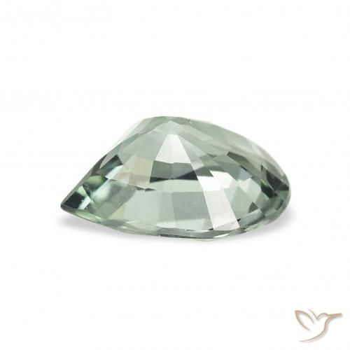 Tormalina Verde terroso naturale da 1.03 ct, Taglio a fantasia, VS
