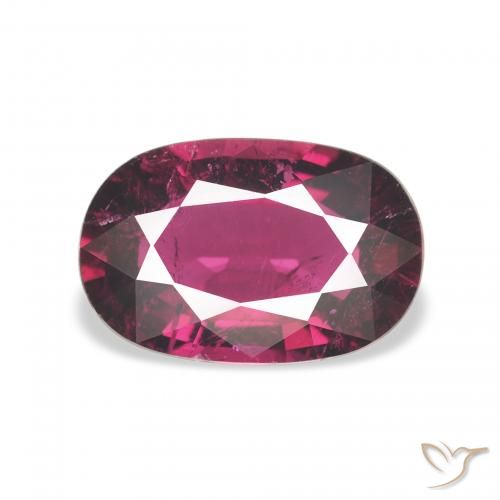 2.04ct Medium Dark-Purple Tormalina, Ovale, VS-SI