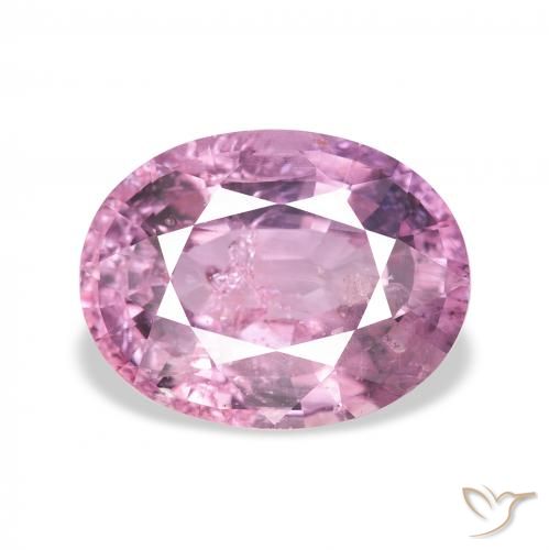 3.25ct Rosa Molto Chiaro Tormalina, Ovale, VS-SI