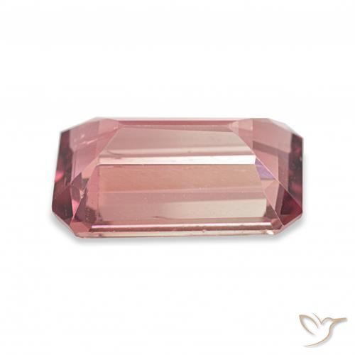 Tormalina Rosa chiaro naturale da 2.49 ct, Ottagonale / Taglio smeraldo, VVS-VS