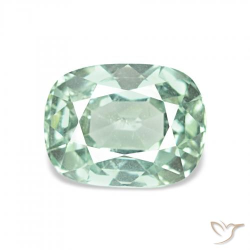1.95ct Menta verde Tormalina, Cuscino, VS