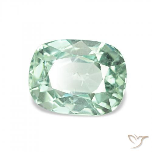 Tormalina Menta verde naturale da 1.95 ct, Cuscino, VS